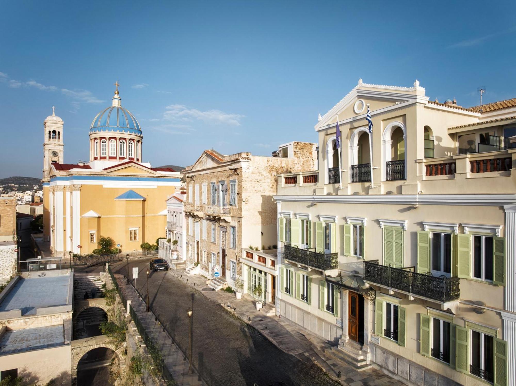Hotel Syrou Melathron Ermupoli Exteriér fotografie